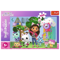 Puzzle Gabby's Dollhouse 100 peças Trefl