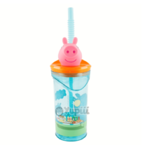 Copo Peppa Pig 3D 360ml