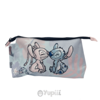 Estojo Azul e Rosa Stitch e Angel – Lilo & Stitch