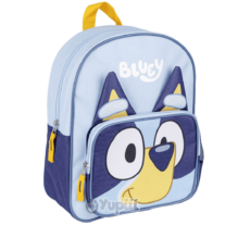 Mochila Infantil Escolar Bluey com Aplicações