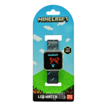 Relógio Led Digital Minecraft
