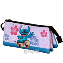 Estojo triplo Stitch Skate Disney