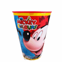 Copo Alto Mickey " Colours" 3 personagens 430ml