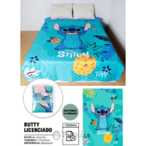 Colcha Primavera/Verão Stitch Summer 170x250cm