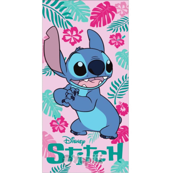 Toalha de Praia Stitch Cute Microfibra 70x140cm
