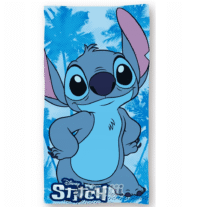 Toalha de Praia Stitch Disney Tropical Microfibra 70x140cm