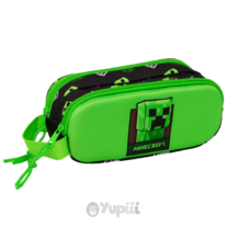 Estojo Minecraft 3D com Relevo