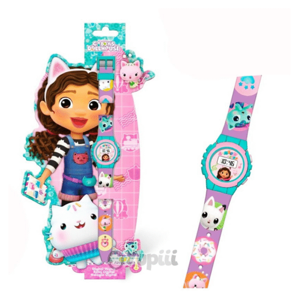 Relógio Digital Gabby's Dollhouse