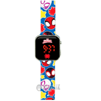 Relógio LED Digital Spidey