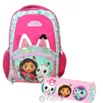 Conjunto Escolar Gabby's Dollhouse Glitter