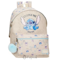 Mochila Escolar Stitch "Cuddle Me" 44cm