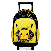 Trolley Escolar Pikachu Skate Face Pokémon 44cm