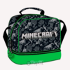 Lancheira Térmica Minecraft com 2 Compartimentos