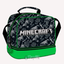 Lancheira Térmica Minecraft com 2 Compartimentos