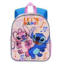 Mochila Pré-Escolar 3D Stitch Let’s Dance 30cm