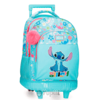 Trolley Escolar Stitch Aloha 43cm