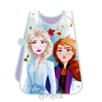 Avental de Atividades Infantil PVC S/Mangas Frozen 24m+