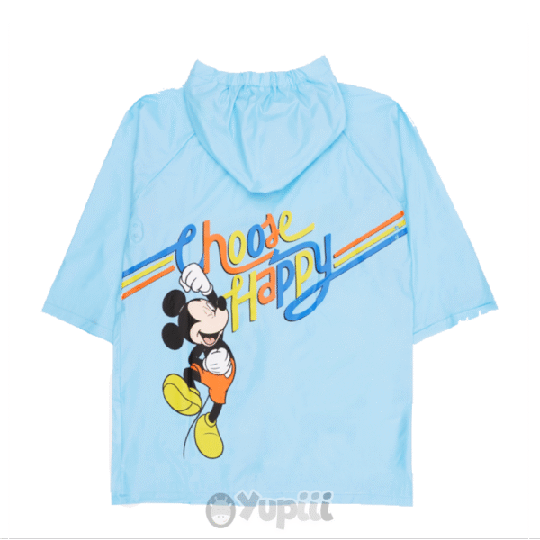 Capa de Chuva Impermeável Mickey 'Choose Happy' 3-8 anos