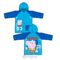 Capa de Chuva Impermeável Peppa Pig 2-6 anos