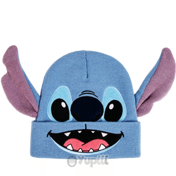 Gorro Stitch com Orelhas Disney Malha T.U