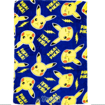 Manta Polar Coralina Pokémon Pikachu 140x100cm