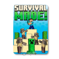 Manta Polar Minecraft 100x140cm