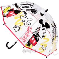 Guarda-Chuva Manual Bubble Mickey Mouse 45cm
