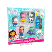 Kit Figuras Deluxe Gabby's Dollhouse 6un. 3+