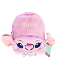 Mochila Peluche Angel c/Orelhas 3D Disney 30cm