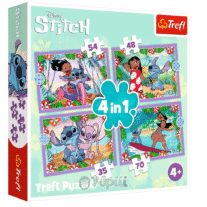 Puzzle Stitch Disney 4 em 1 Trefl 4+