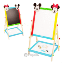 Quadro de Madeira Mickey e Minnie Woomax 2 em 1 4+