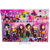 Conjunto K-Pop Demon Hunters 6 Figuras
