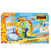 Hot Wheels Rapid Launch & Loop Stunt Tracks +4