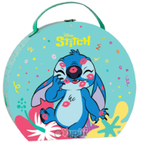 Coffret Stitch Estojo de Maquilhagem Redondo