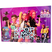 Calendário do Advento K-Pop Demon Hunters Figuras Colecionáveis