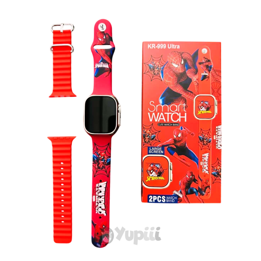 smartwatch-spiderman-2-braceletes