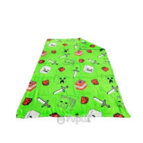 Manta Coralina Minecraft 110x150cm