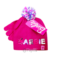 Conjunto Gorro e Luvas Barbie