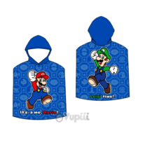 Poncho-Toalha de Praia Super Mário 110x55cm