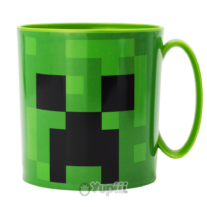 Caneca Minecraft Microondas Creeper Green 390ml