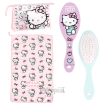 Necessaire Hello Kitty com Acessórios Higiene