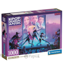Puzzle Clementoni K-Pop Demon Hunters 1000 Peças + Poster