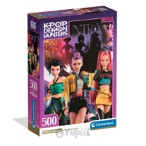 Puzzle Clementoni K-Pop Demon Hunters 500 Peças + Poster
