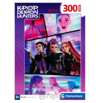 Puzzle Clementoni K-Pop Demon Hunters 300 Peças 9+