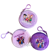 Bolsa Peluche Porta-Moedas Guerreiras K-Pop Demon Hunters