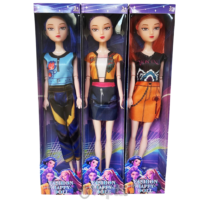 Conjunto 3 Bonecas K-Pop Demon Hunters 30cm