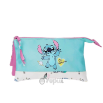 Estojo Escolar Triplo Stitch "Little Destruction"