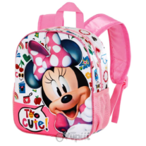 Mochila Pré-Escolar 3D Minnie Mouse Too Cute 31cm