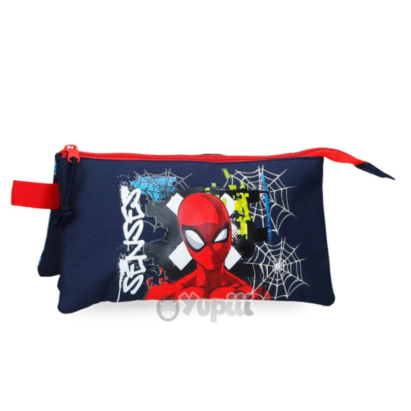 Estojo Triplo Spiderman 'Grafity' Marvel