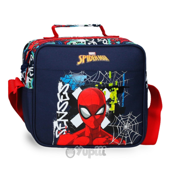Lancheira Térmica Spiderman Adaptável 'Grafity Marvel